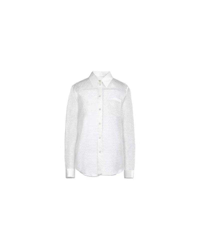 Helmut Lang TOPS - Hemdenauf YOOX.COM Weiß