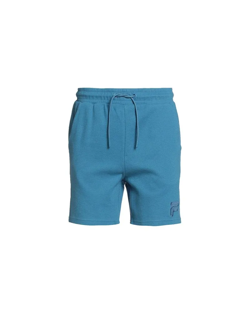 Fila HOSEN & RÖCKE - Shorts & Bermudashortsauf YOOX.COM Hellblau