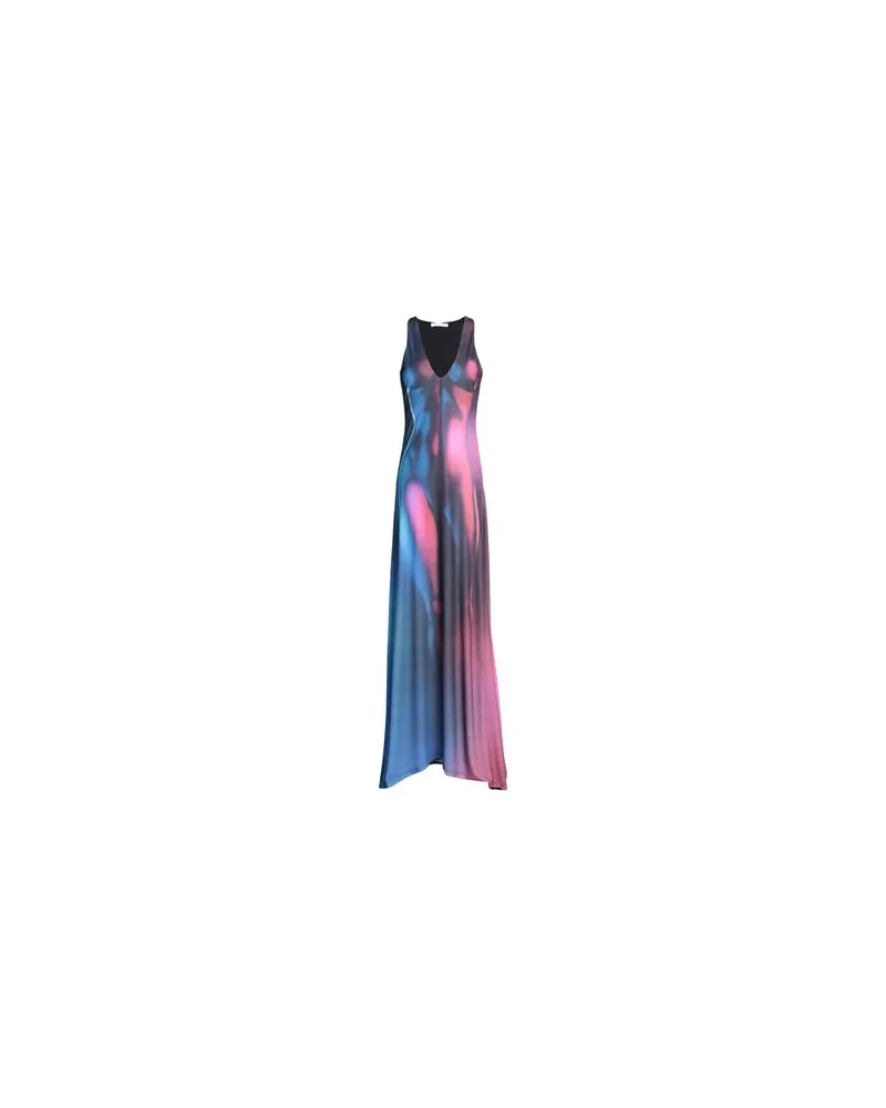 Patrizia Pepe KLEIDER - Maxi-Kleiderauf YOOX.COM Blaugrau