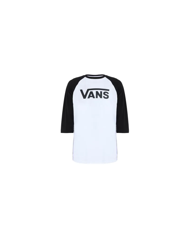 Vans MN  CLASSIC RAGLAN  - TOPS - T-shirtsauf YOOX.COM Weiß