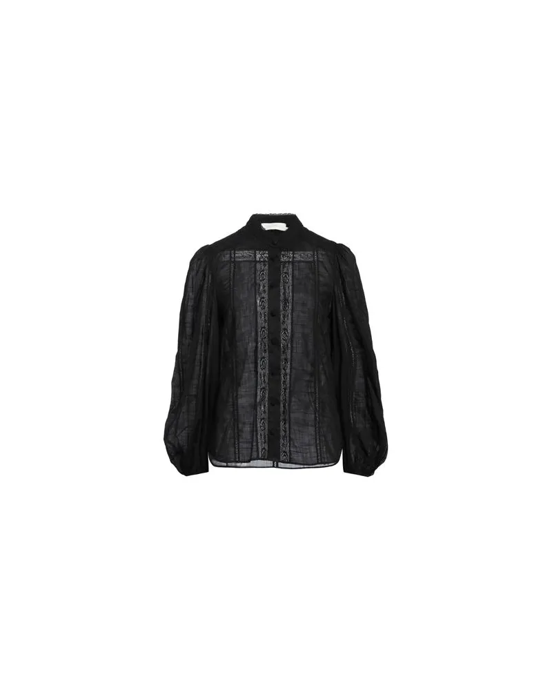Zimmermann TOPS - Hemdenauf YOOX.COM Schwarz