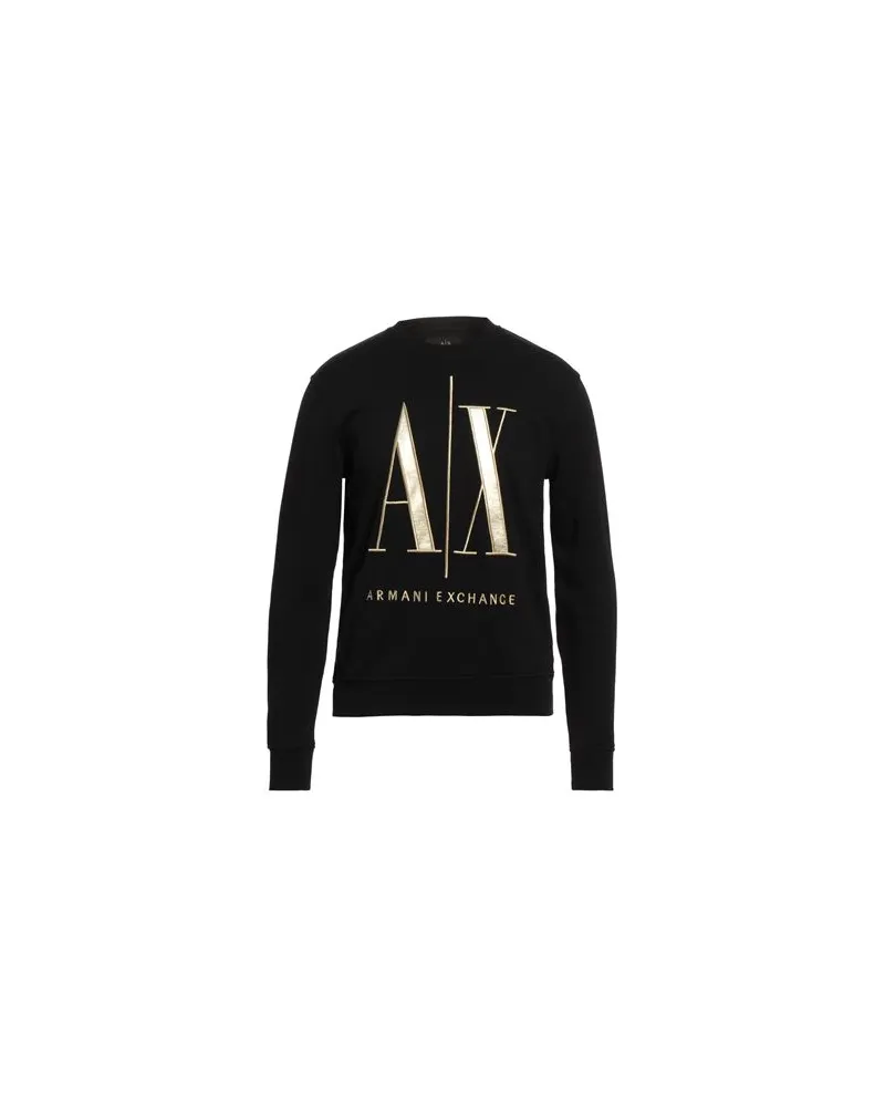 Armani Exchange ICON PERIOD - TOPS - Sweatshirtsauf YOOX.COM Schwarz