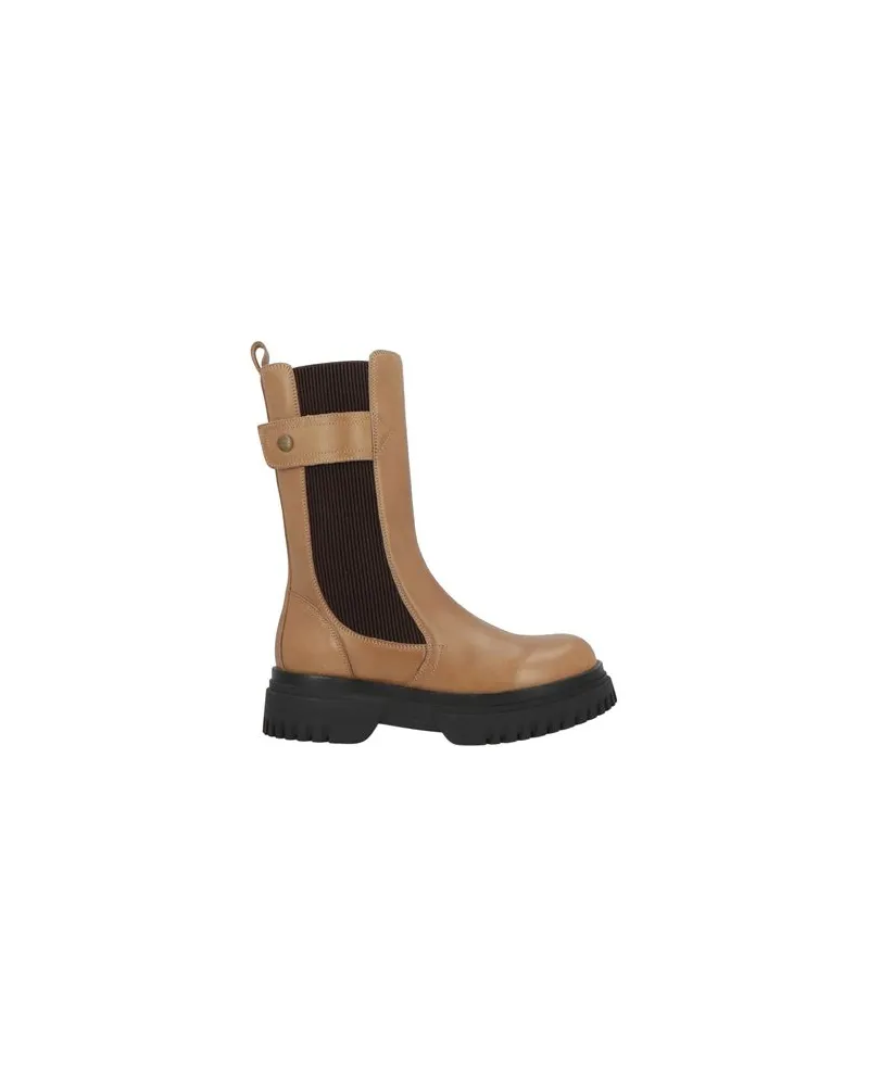 Emanuelle Vee SCHUHE - Stiefelettenauf YOOX.COM Kamel