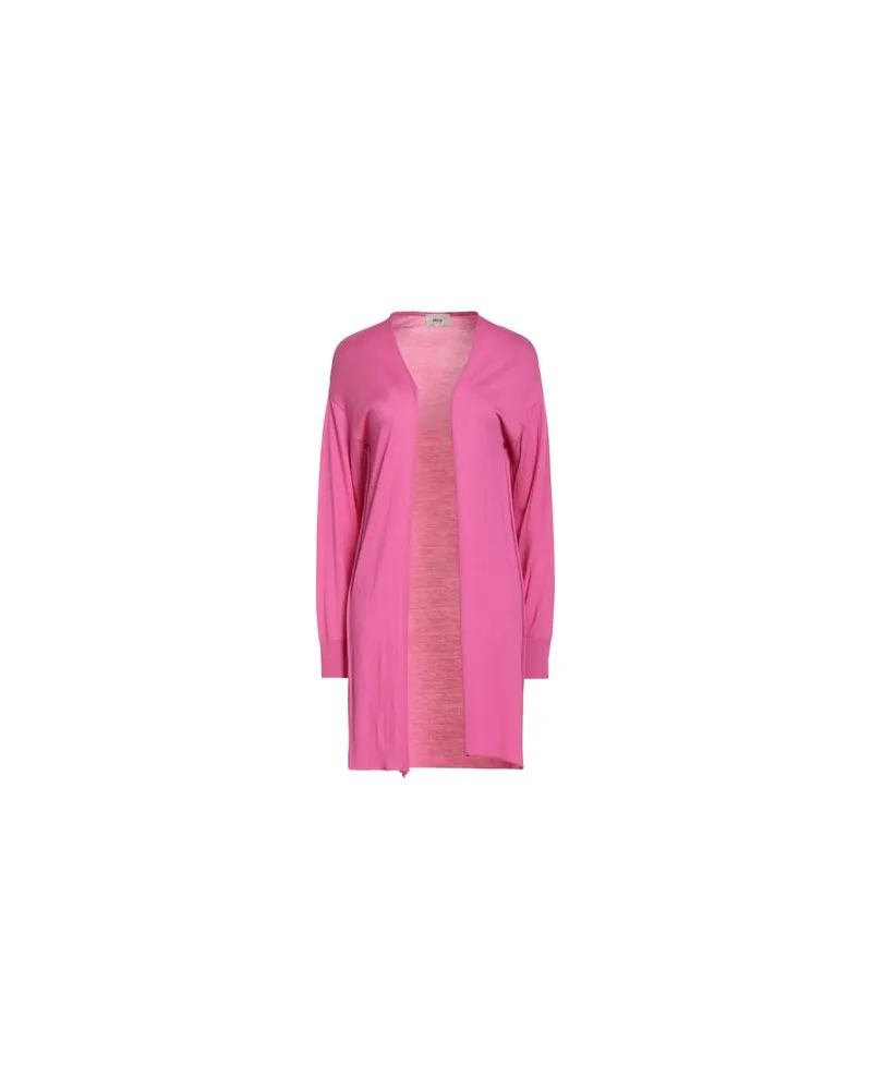 AKEP STRICKWAREN - Strickjackenauf YOOX.COM Fuchsia