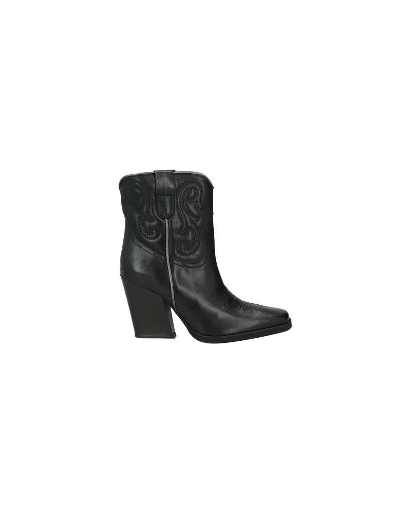 Divine Follie SCHUHE - Stiefelettenauf YOOX.COM Schwarz