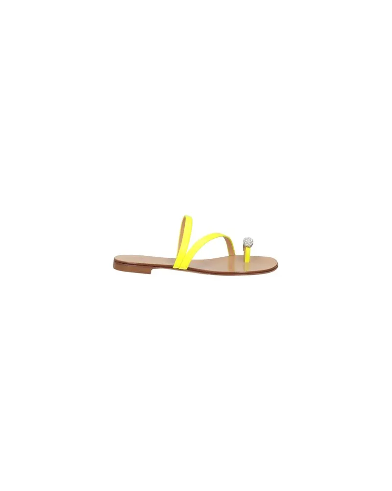 Giuseppe Zanotti SCHUHE - Zehentrennerauf YOOX.COM Gelb