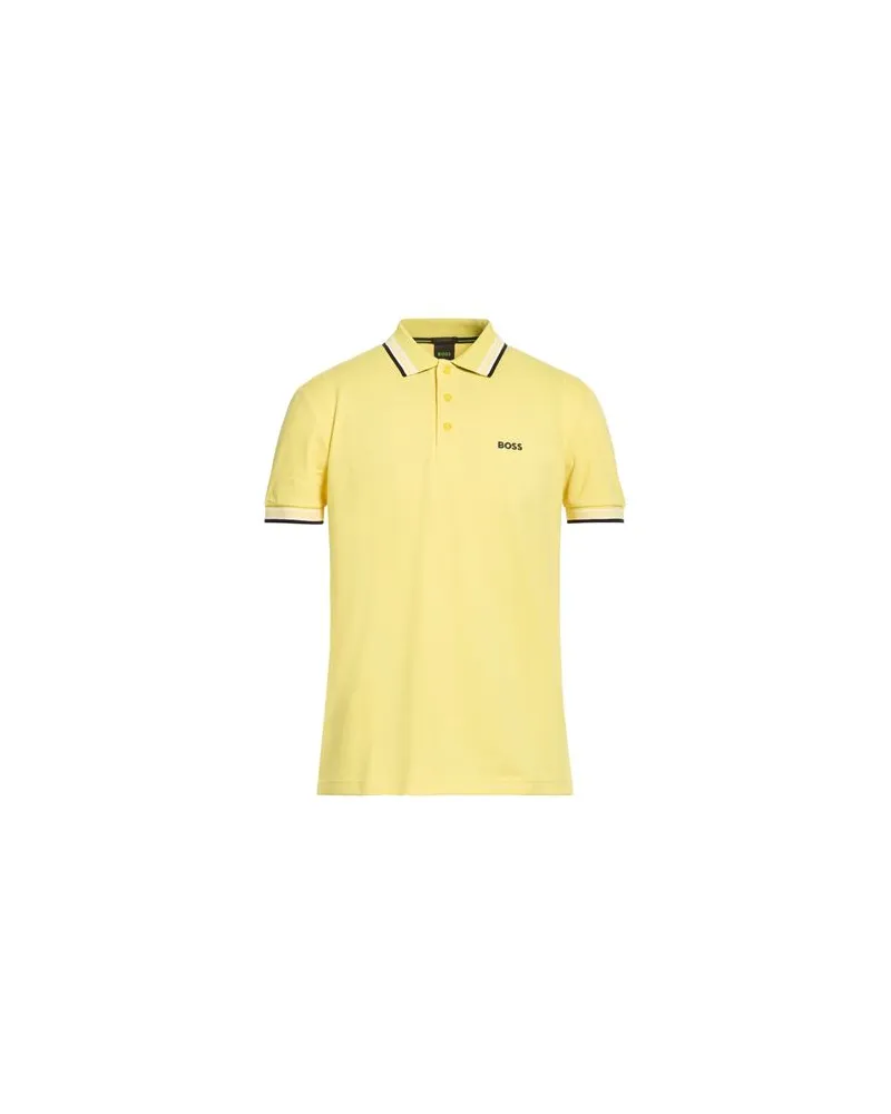 HUGO BOSS TOPS - Poloshirtsauf YOOX.COM Gelb