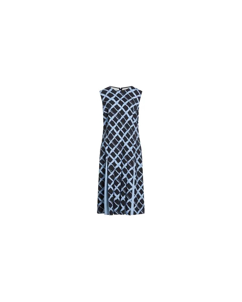 Oscar de la Renta KLEIDER - Midi-Kleiderauf YOOX.COM Himmelblau