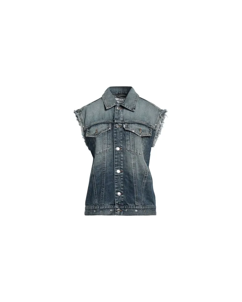 Department 5 JACKEN & MÄNTEL - Jeansjacken/Mäntelauf YOOX.COM Blau
