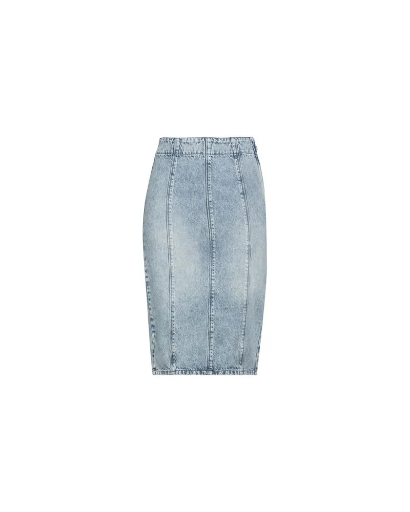 Patrizia Pepe HOSEN & RÖCKE - Jeansröckeauf YOOX.COM Blau