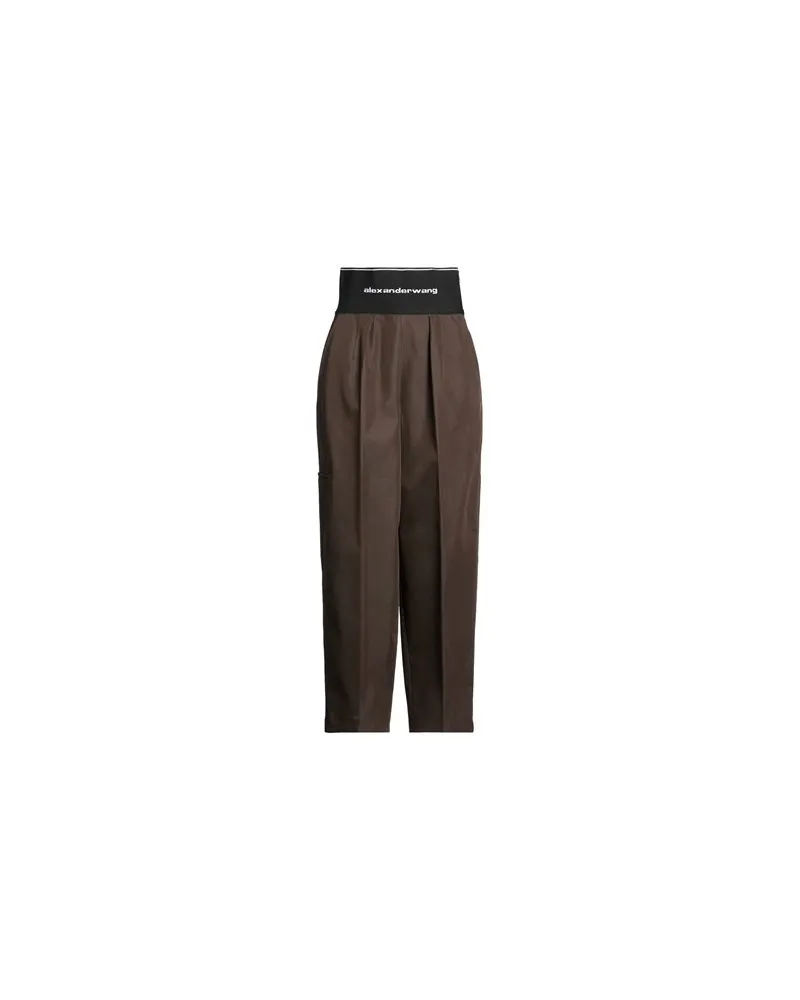 Alexander Wang HOSEN & RÖCKE - Hosenauf YOOX.COM Dunkelbraun