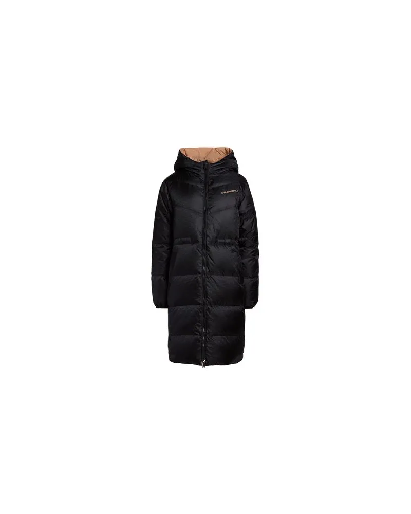 Karl Lagerfeld JACKEN & MÄNTEL - Pufferjacken & Daunenjackenauf YOOX.COM Schwarz