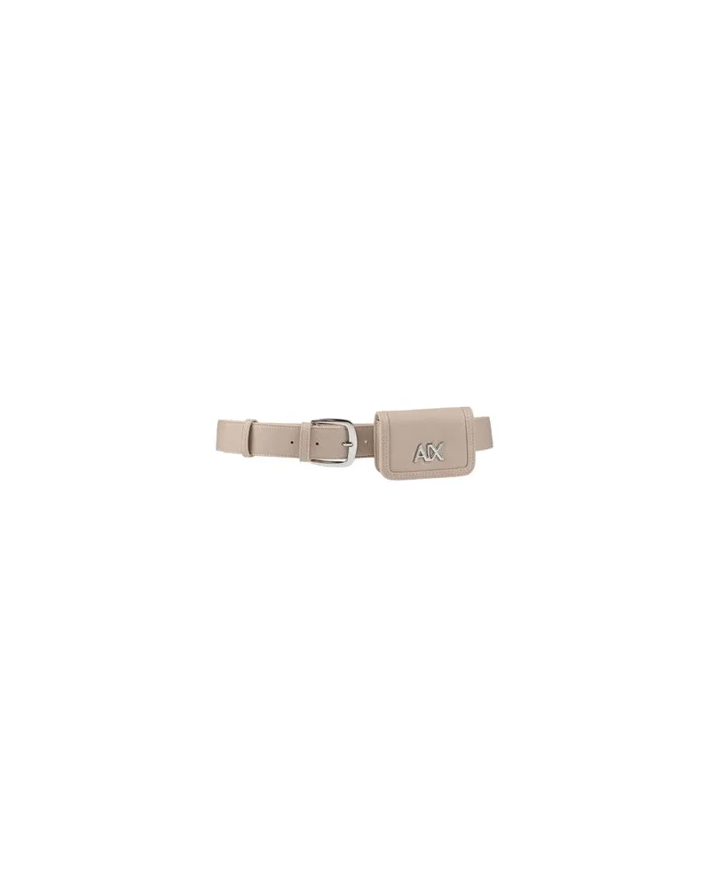 Armani Exchange Kleinlederwaren - Gürtelauf YOOX.COM Beige