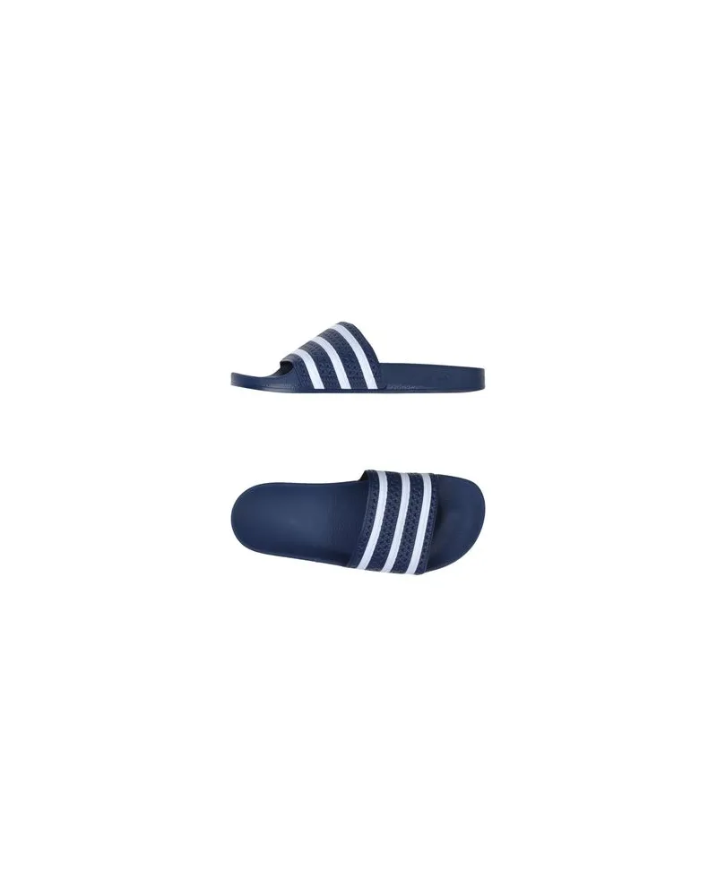 adidas ADILETTE  - ADILETTE - SCHUHE - Sandalenauf YOOX.COM Nachtblau