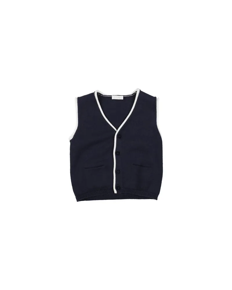 Il Gufo STRICKWAREN - Strickjackenauf YOOX.COM Marineblau