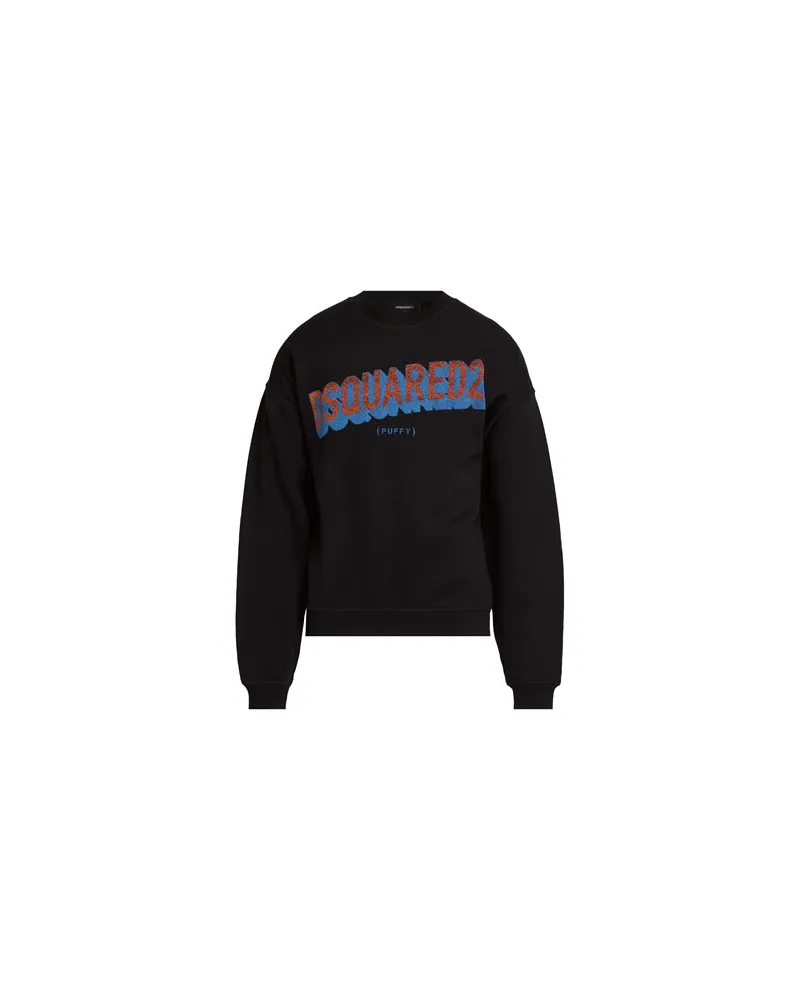 Dsquared2 TOPS - Sweatshirtsauf YOOX.COM Schwarz