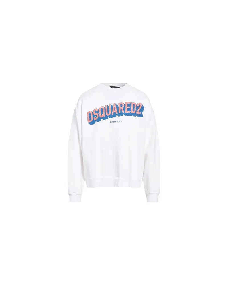 Dsquared2 TOPS - Sweatshirtsauf YOOX.COM Weiß