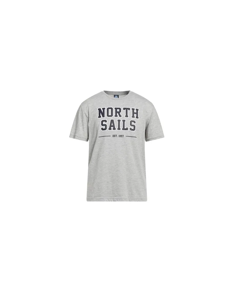 North Sails TOPS - T-shirtsauf YOOX.COM Hellgrau