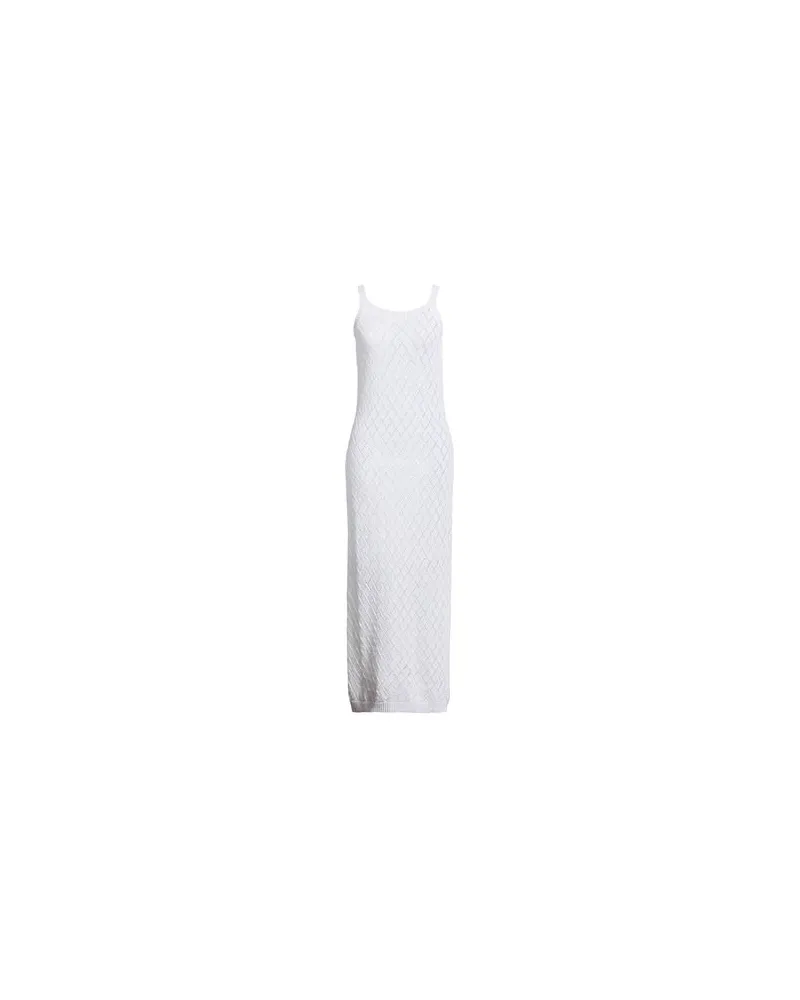 Eleventy KLEIDER - Maxi-Kleiderauf YOOX.COM Weiß