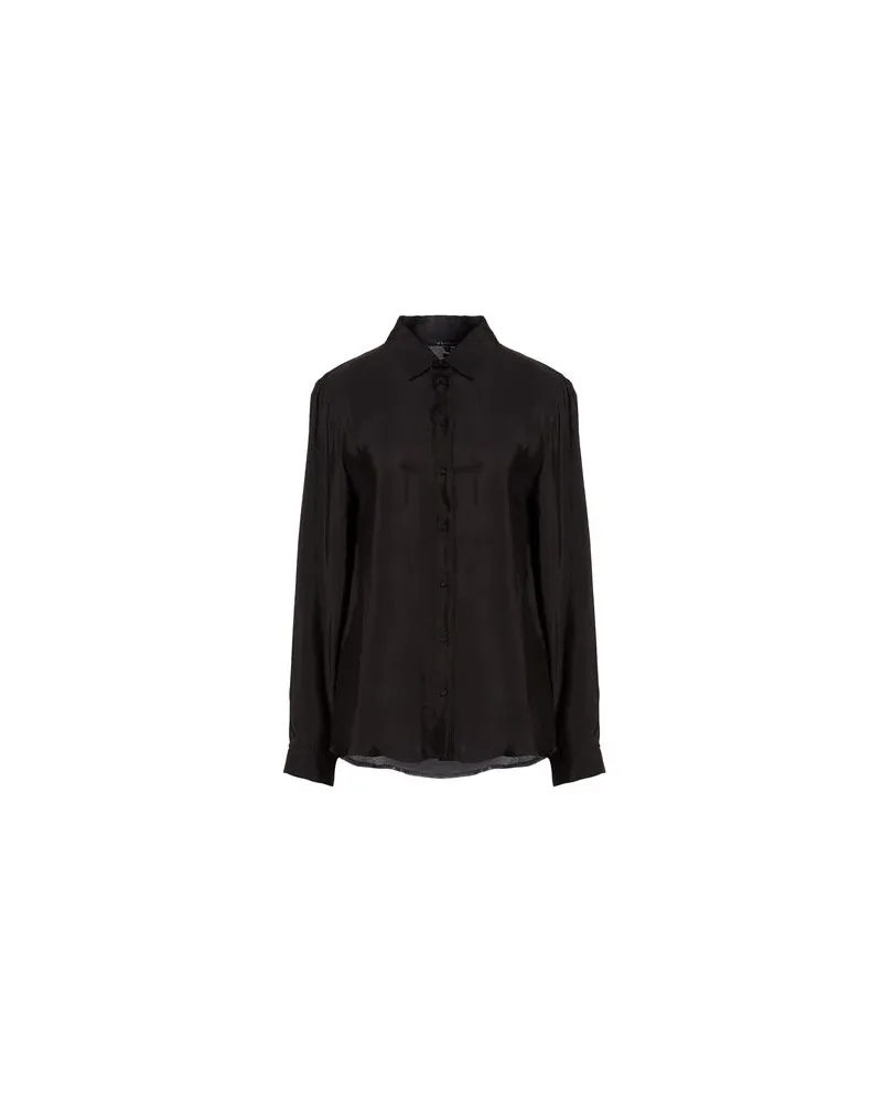 Armani Exchange TOPS - Hemdenauf YOOX.COM Schwarz