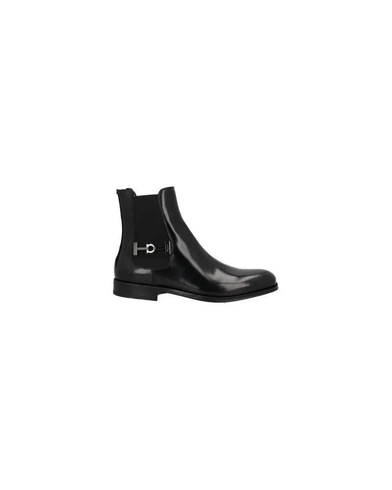 Ferragamo SCHUHE - Stiefelettenauf YOOX.COM Schwarz