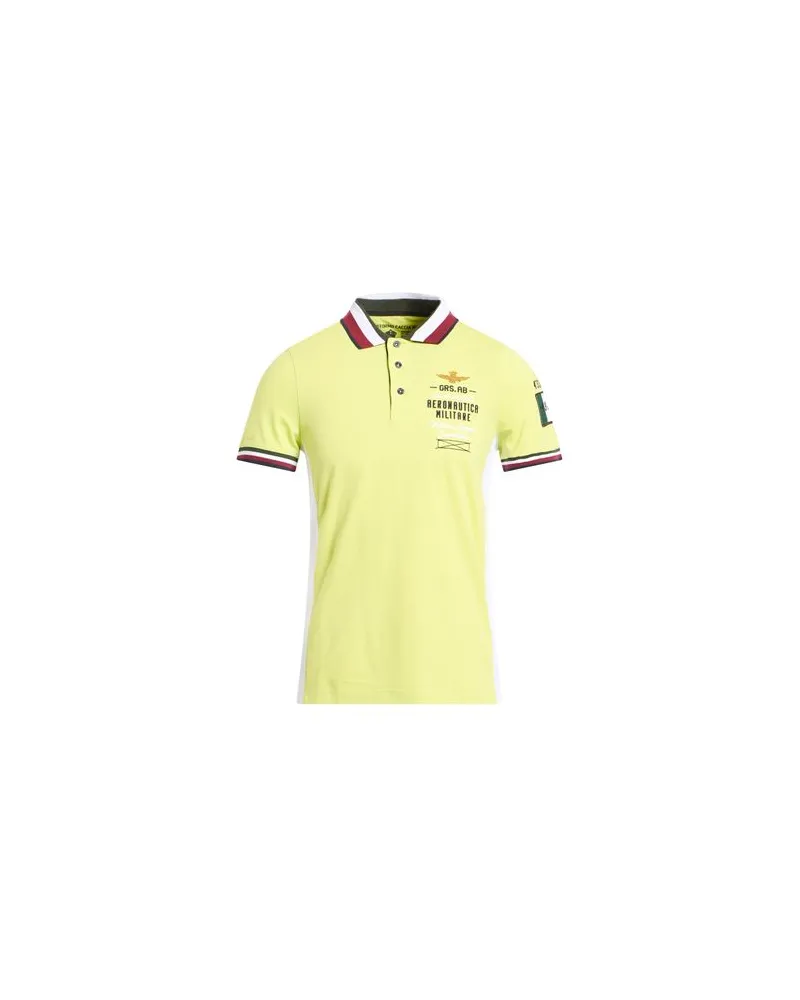 Aeronautica Militare TOPS - Poloshirtsauf YOOX.COM Limettengrün