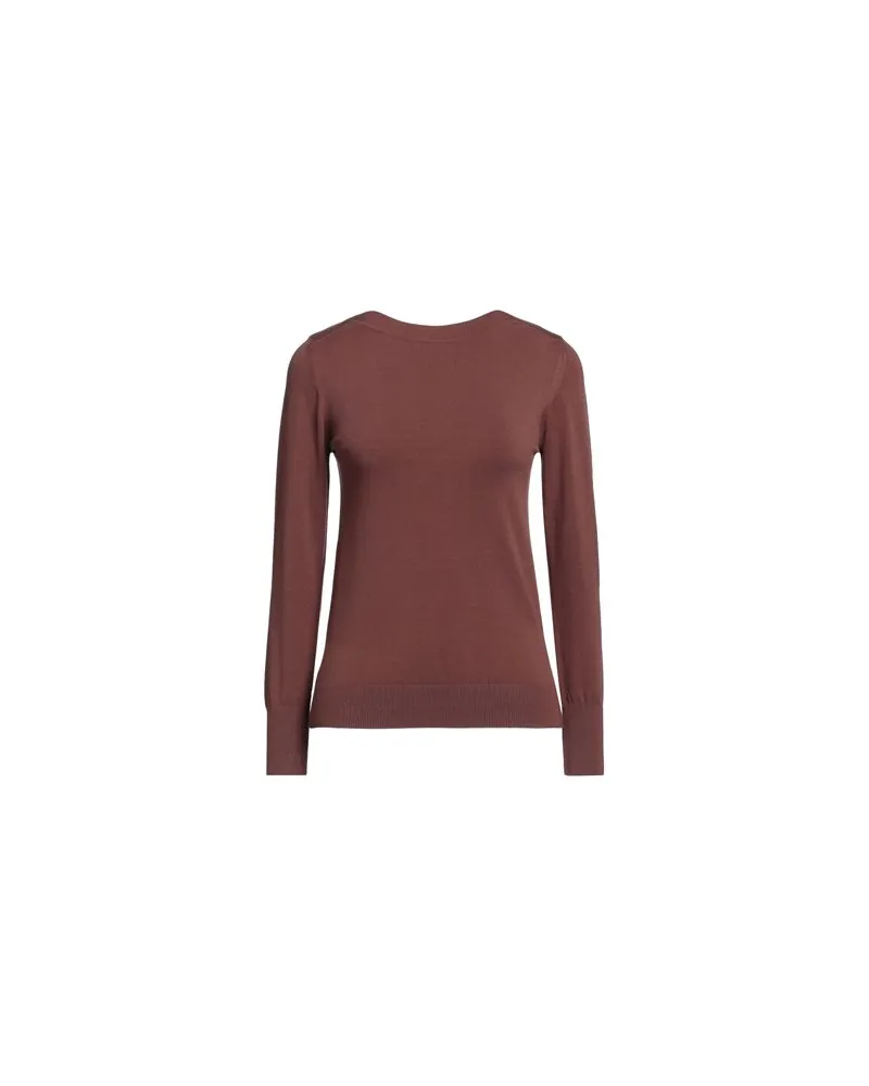 Alpha Studio STRICKWAREN - Pulloverauf YOOX.COM Schokobraun