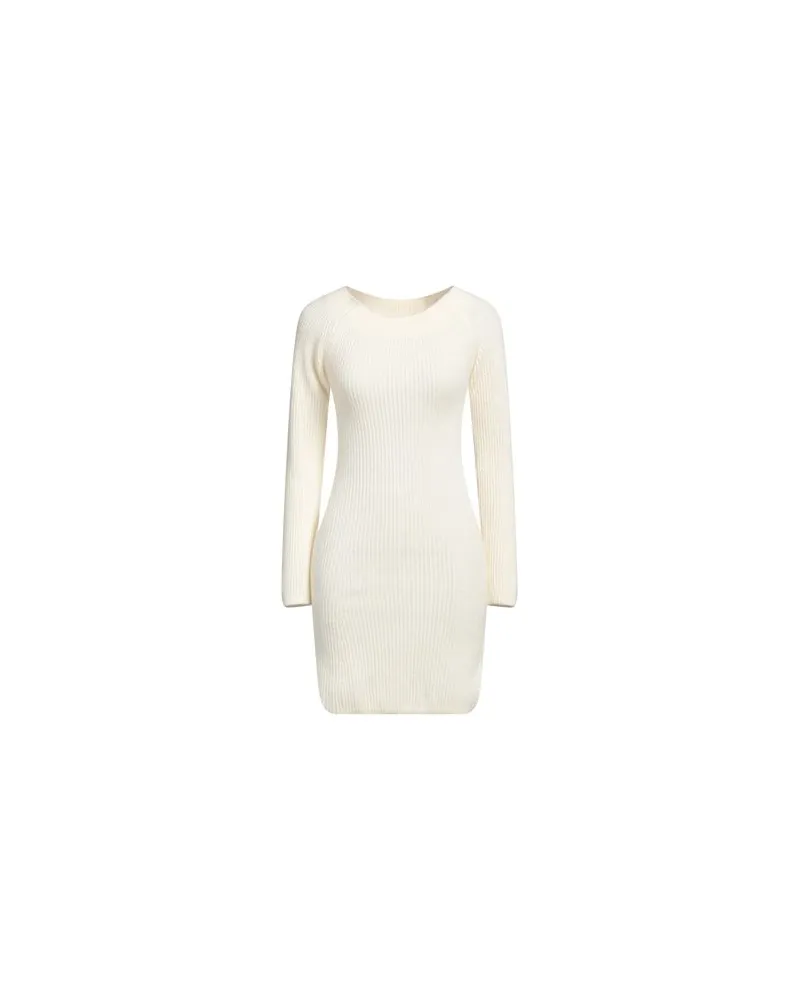 Semicouture KLEIDER - Mini-Kleiderauf YOOX.COM Elfenbein