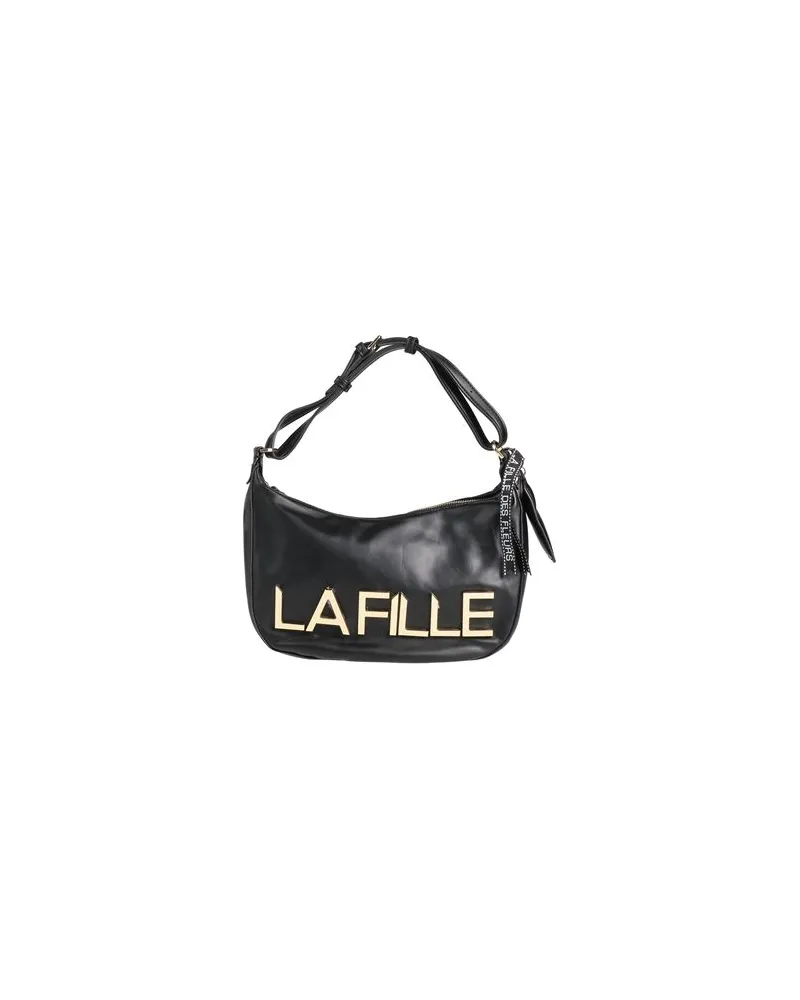 LA FILLE des FLEURS TASCHEN - Schultertaschenauf YOOX.COM Schwarz