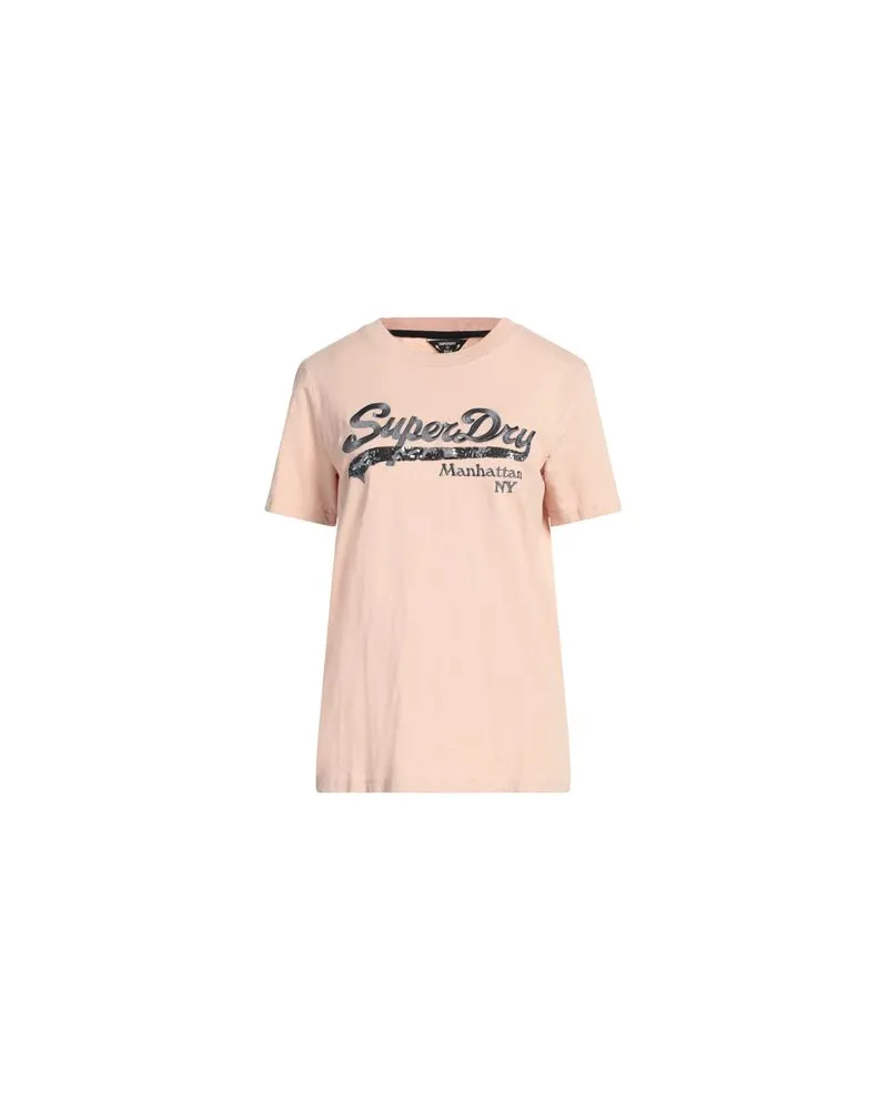 Superdry. TOPS - T-shirtsauf YOOX.COM Rosa