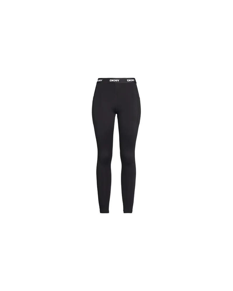 DKNY HOSEN & RÖCKE - Leggingsauf YOOX.COM Schwarz