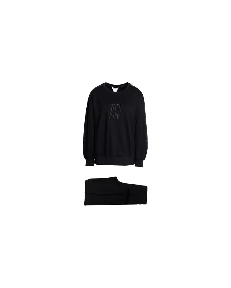 Twin-Set OVERALLS - Sportanzügeauf YOOX.COM Schwarz