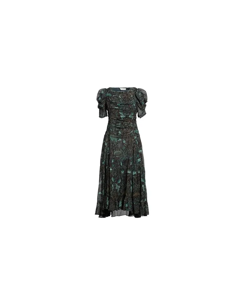 Ulla Johnson KLEIDER - Midi-Kleiderauf YOOX.COM Grün