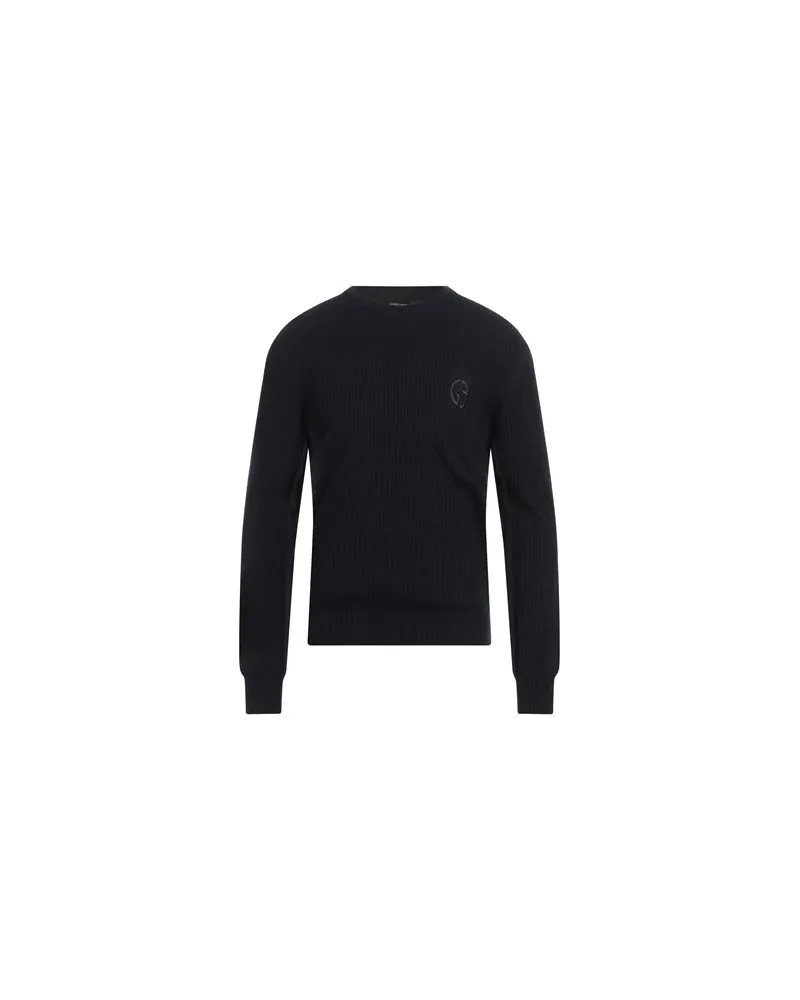 Giorgio Armani STRICKWAREN - Pulloverauf YOOX.COM Nachtblau