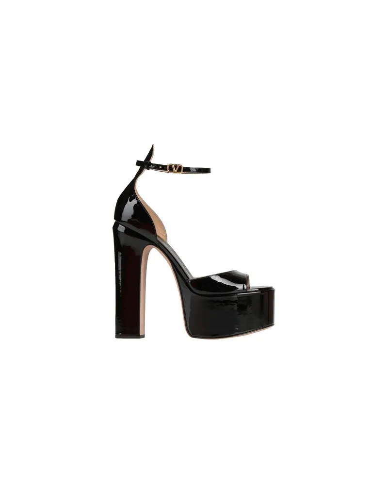 Valentino Garavani SCHUHE - Sandalenauf YOOX.COM Schwarz