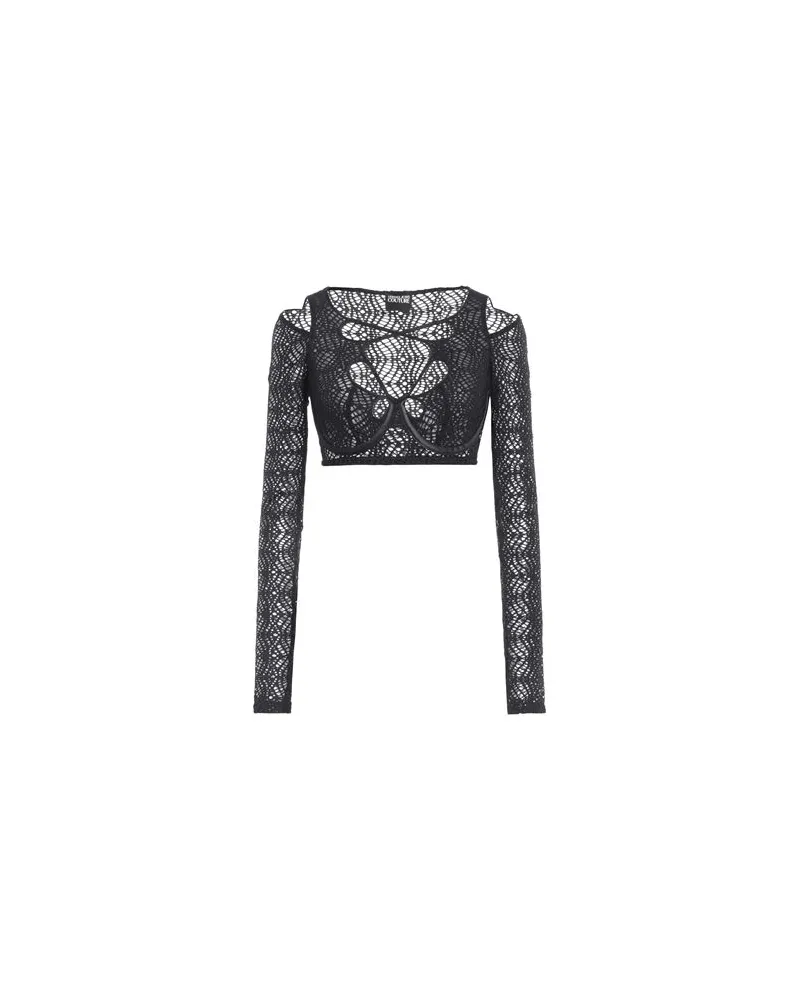 Versace Jeans TOPS - Topsauf YOOX.COM Schwarz