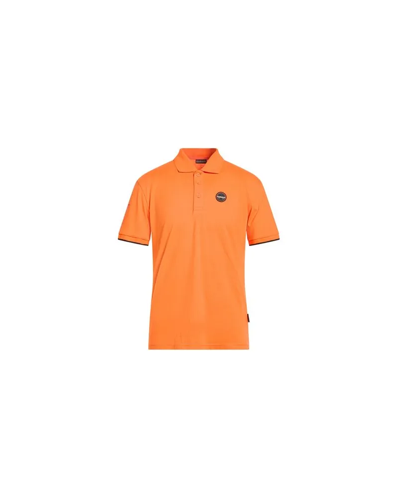 Napapijri TOPS - Poloshirtsauf YOOX.COM Orange