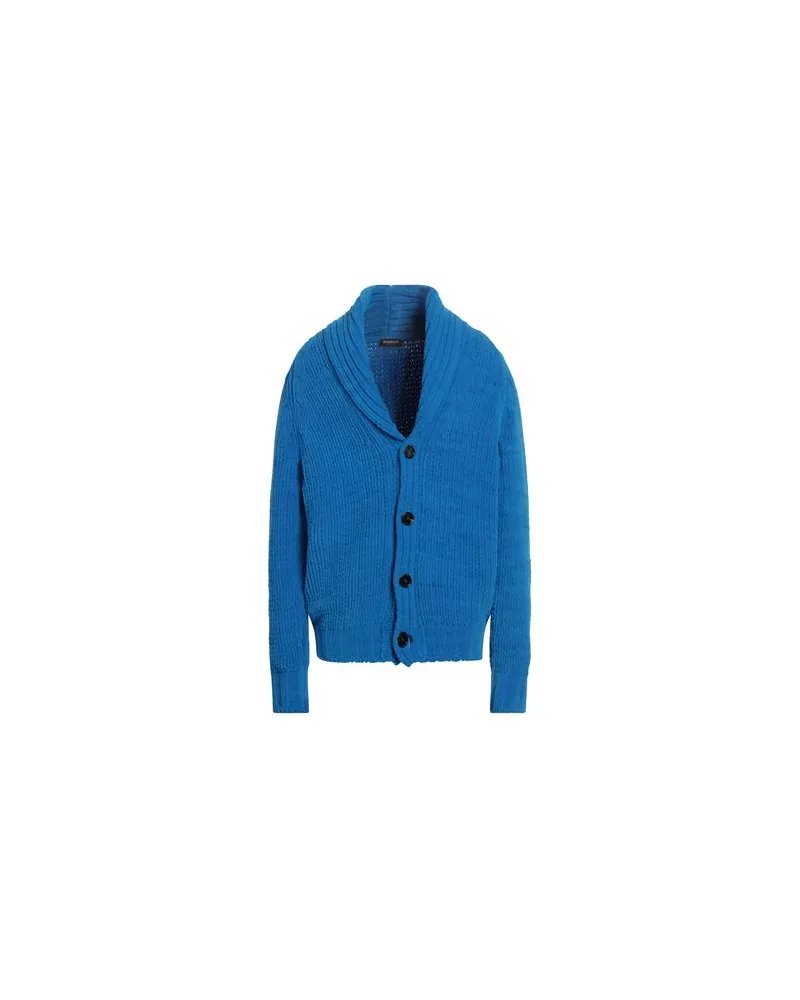 Dondup STRICKWAREN - Strickjackenauf YOOX.COM Azurblau