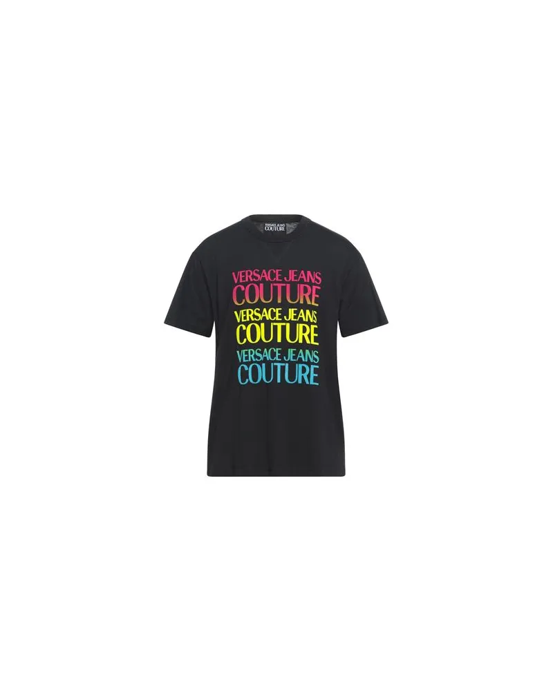 Versace Jeans TOPS - T-shirtsauf YOOX.COM Schwarz