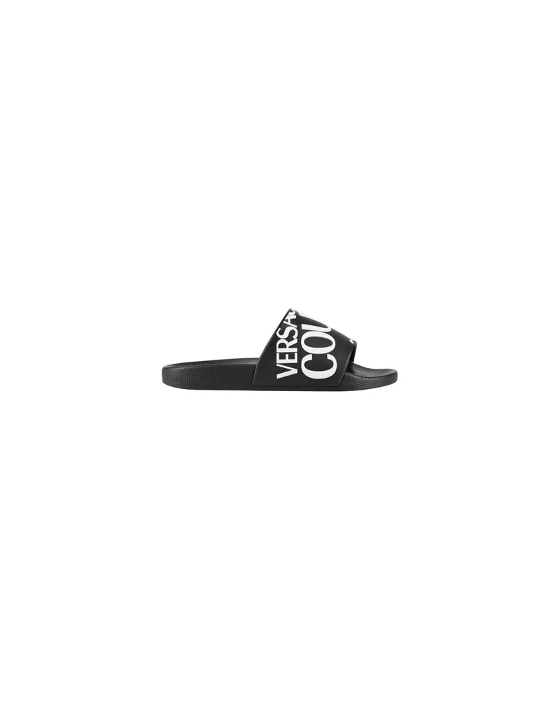 Versace Jeans SCHUHE - Sandalenauf YOOX.COM Schwarz