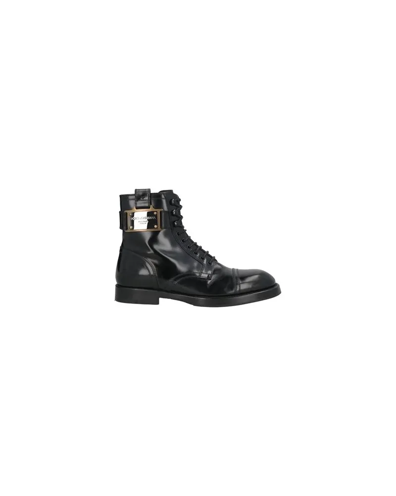 Dolce & Gabbana SCHUHE - Stiefelettenauf YOOX.COM Schwarz