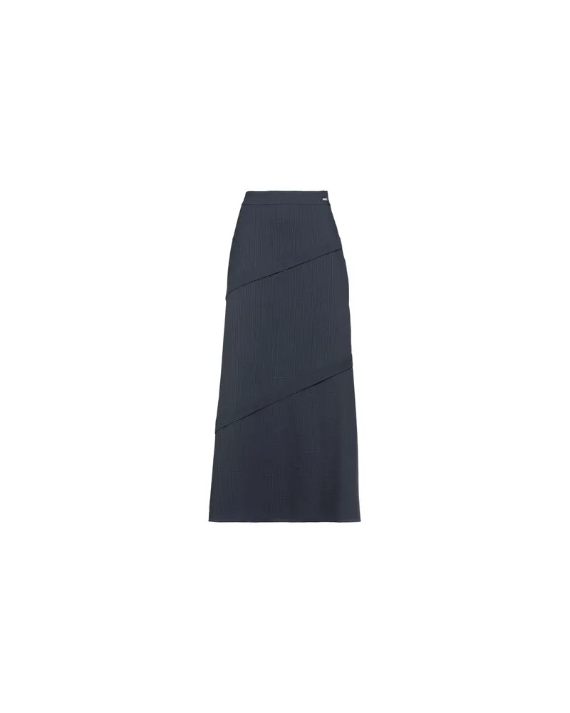 Armani Exchange HOSEN & RÖCKE - Maxi-Röckeauf YOOX.COM Marineblau