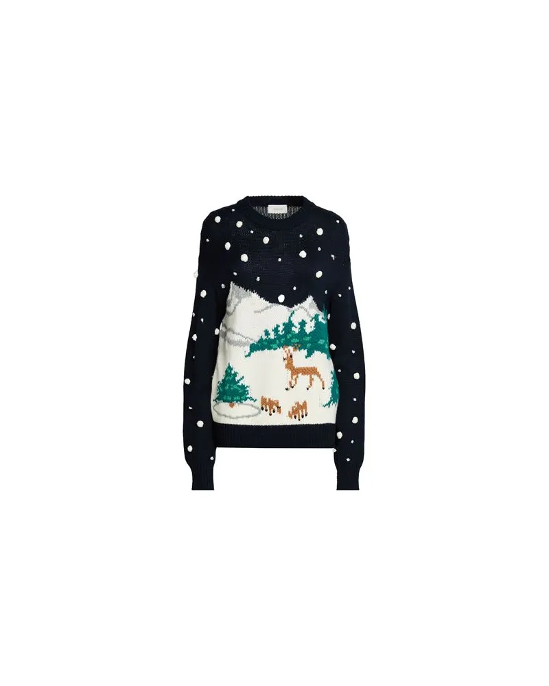 VICOLO STRICKWAREN - Pulloverauf YOOX.COM Marineblau