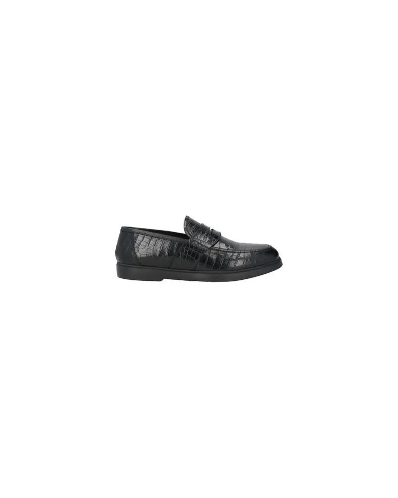 Giovanni Conti SCHUHE - Mokassinsauf YOOX.COM Schwarz