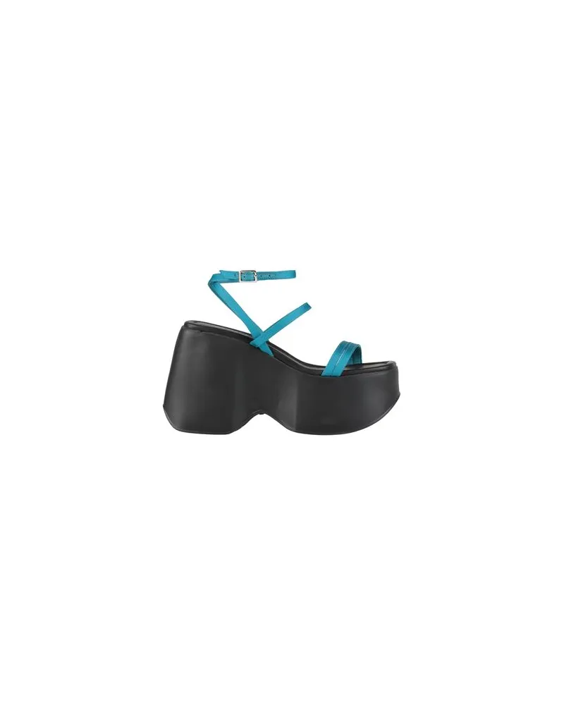 Vic Matié SCHUHE - Sandalenauf YOOX.COM Aquamarin