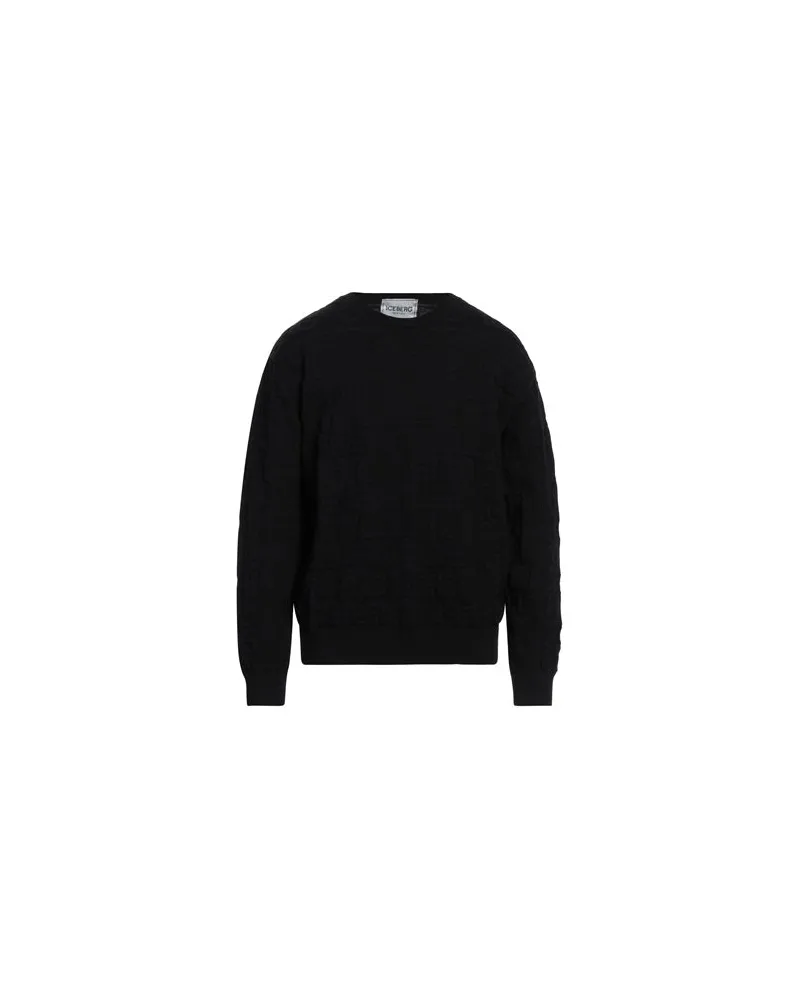 Iceberg STRICKWAREN - Pulloverauf YOOX.COM Schwarz