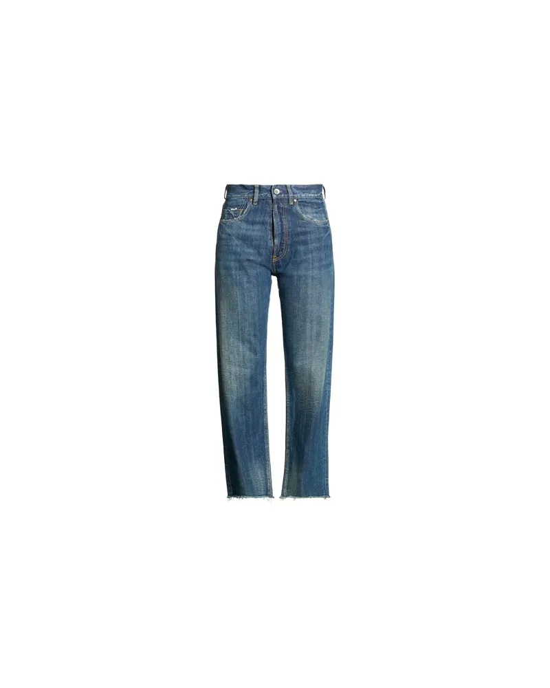 Maison Margiela HOSEN & RÖCKE - Jeanshosenauf YOOX.COM Blau