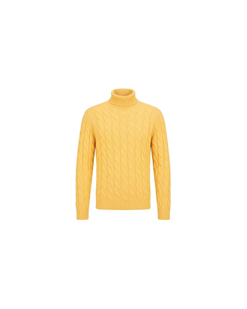 Façonnable STRICKWAREN - Rollkragenpulloverauf YOOX.COM Gelb