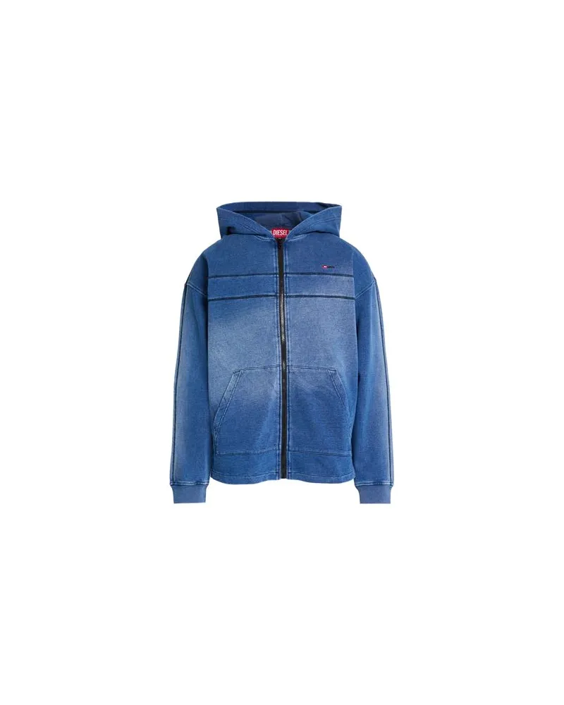 Diesel TOPS - Sweatshirtsauf YOOX.COM Blau