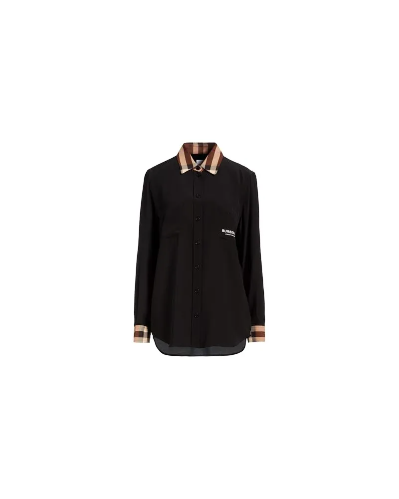 Burberry TOPS - Hemdenauf YOOX.COM Schwarz